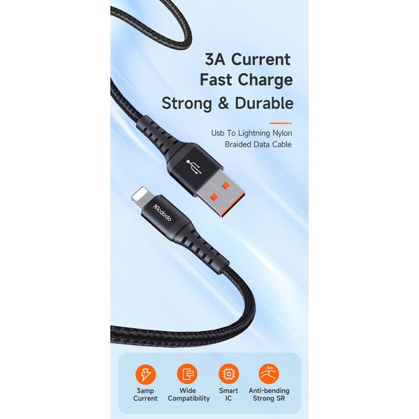 کابل تبدیل USB به لایتنینگ مک دودو مدل CA-2261 طول 1 متر