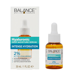 سرم هیالورونیک اسید بالانس | آبرسان قوی و جوانساز و پرکننده خطوط Balance 2% Hyaluronic Acid + 3% Ceramide Complex Booster 30ml