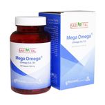کپسول نرم مگا امگا 3 6 7 9 باریویتال 1000 میلی بسته 30 عددی