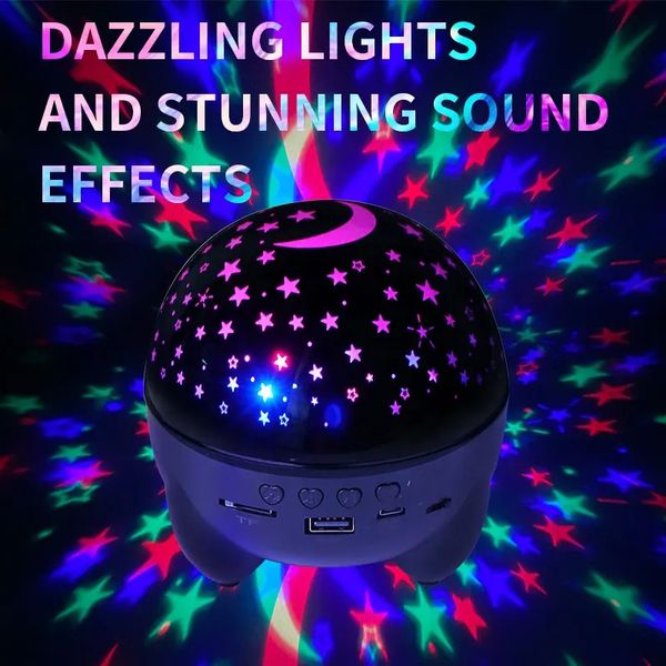 چراغ خواب مدل YL-666 طرح ماه و ستاره