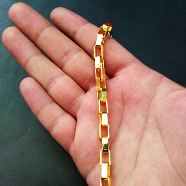 زنجیر مردانه سلین کالا مدل آجری کد ce-z2