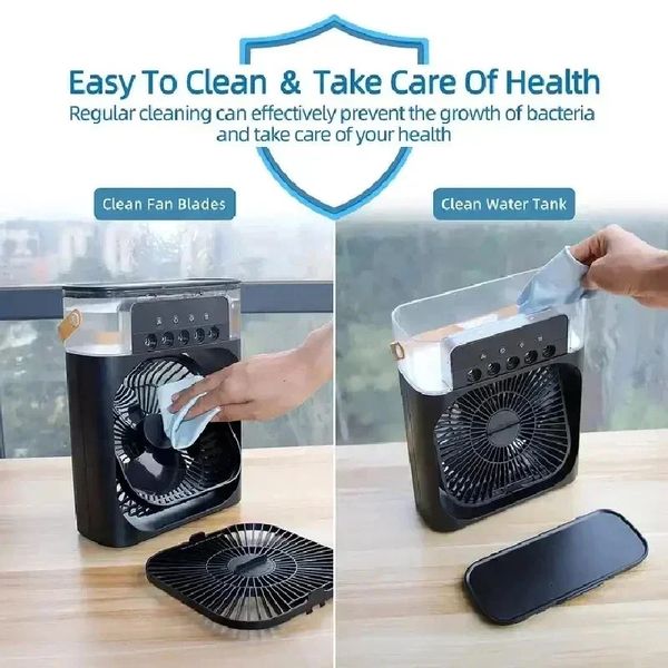 پنکه رومیزی مدل مه پاش 4in1 Air Cooling