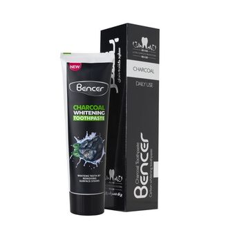 خمیر دندان بنسر مدل charcoal حجم 120 میلی لیتر