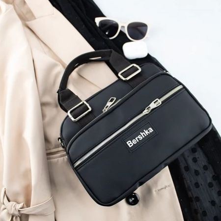 کیف صندوقی برشکا پر زیپ و جادار