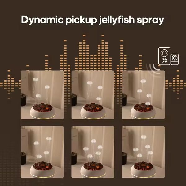 دستگاه رطوبتساز و آروماتراپی عروس دریایی Jellyfish V80 | بخور و رایحهپخشکن
