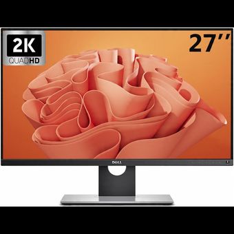 مانیتور دل 27 اینچ 2K فریم لس مدل DELL UP2716D