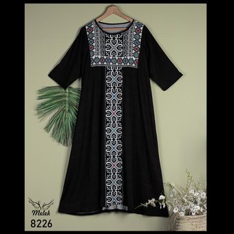 پیراهن آستین سه ربع