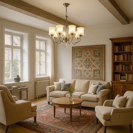 لوستر 7 شعله شاهان تک مدل 45.21.B