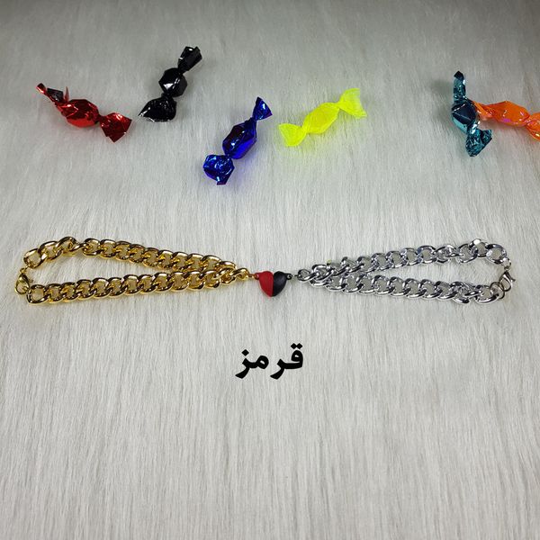 دستبند زنانه و مردانه مدل دوستی کد LV69 مجموعه 2 عددی