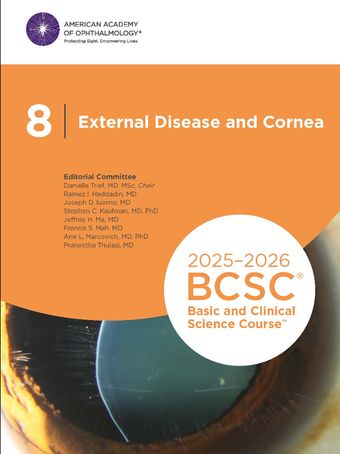 2025-2026 Basic and Clinical Science Course, Section 08: External Disease and Cornea
