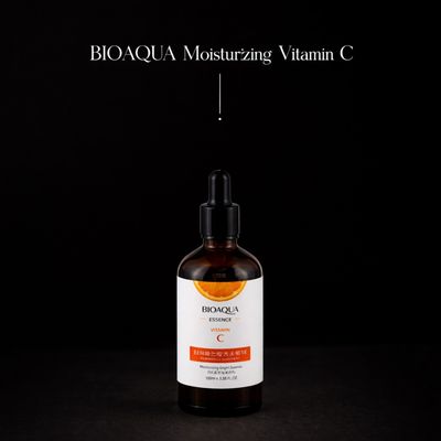 سرم آبرسان و مرطوب کننده بایواکوا حاوی ویتامین C حجم 100 میل Bioaqua Vitamin C Moisturizing Essence Water