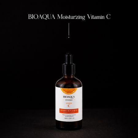 سرم آبرسان و مرطوب کننده بایواکوا حاوی ویتامین C حجم 100 میل Bioaqua Vitamin C Moisturizing Essence Water