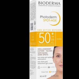 ضد آفتاب ضدلک و ضدچروک بایودرما مدلPhotoderm Spot Age
