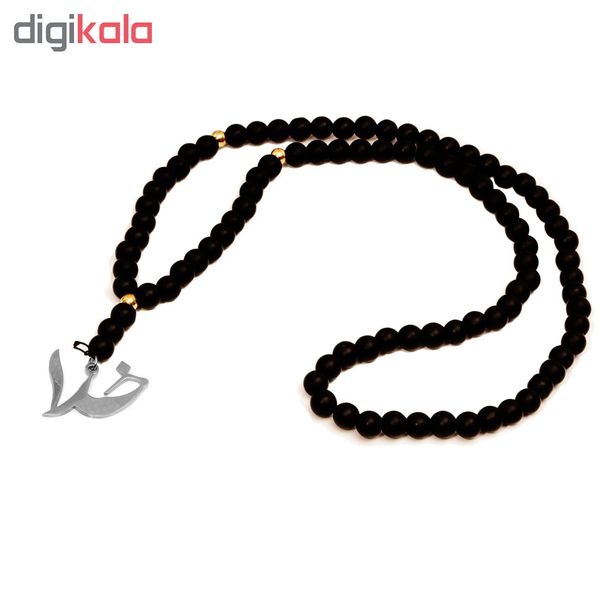 گردنبند مردانه مهره ای طرح خدا کد G101*465