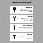 ماساژور برقی مدل TY-507B تفنگی