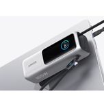پاوربانک 100 وات انکر مدل A1695 ظرفیت 25000 میلی آمپر ساعت به همراه دو کابل USB-C