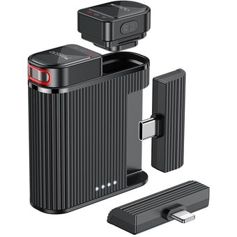 میکروفون یقه‌ای بی‌سیم YESIDO KR19 برد 100 متر