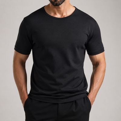 تی‌شرت آستین کوتاه یقه گرد مردانه مدل BM-NB-1054373