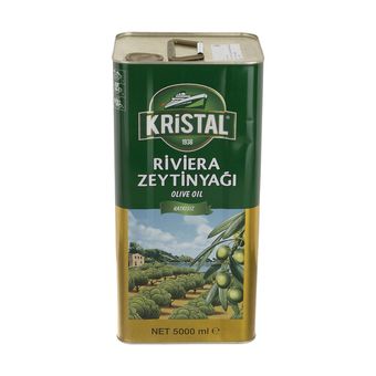 روغن زیتون بکر کریستال - 5 لیتر