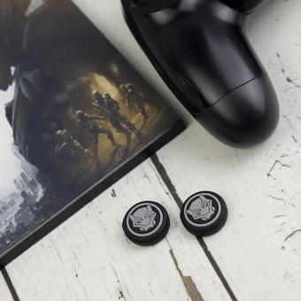 روکش آنالوگ دسته بازی Play Station/XBOX طرح Black Panther طوسی  کد10000052