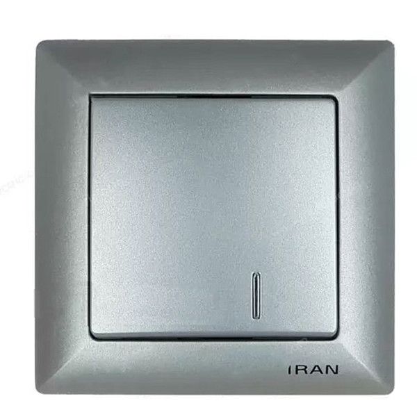 کلید تک پل ایران الکتریک مدل الیزه*4