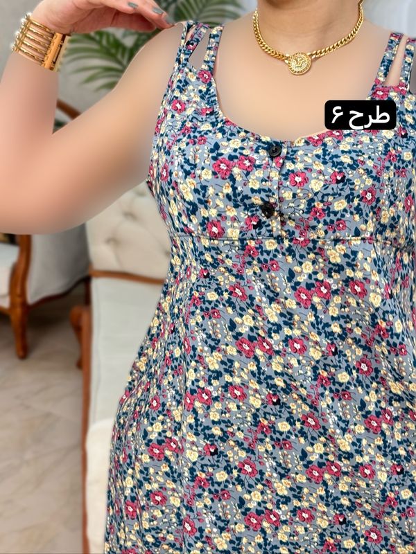 پیراهن جلودکمه بندی 2124