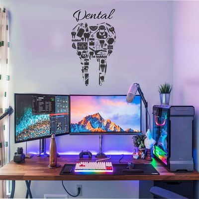 استیکر والتت مدل Dental