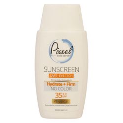 کرم ضد آفتاب صورت و دور چشم بدون رنگ پیکسل SPF35