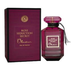 ادکلن زنانه رز سداکشن سکرت پشن فراگرنس ورد حجم 100 میلی لیتر Rose Seduction Secret obsession