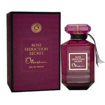 ادکلن زنانه رز سداکشن سکرت پشن فراگرنس ورد حجم 100 میلی لیتر Rose Seduction Secret obsession