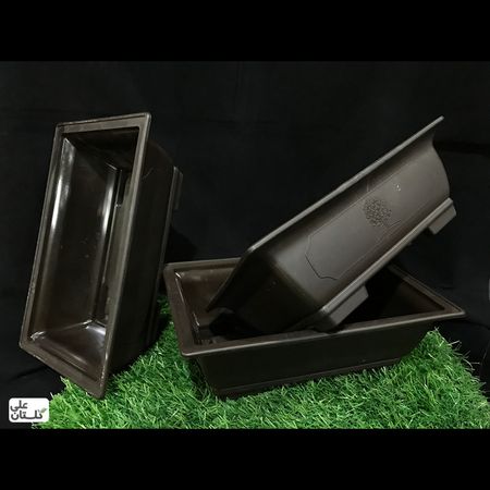 گلدان بن سای پلاستیکی مستطیل