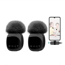 میکروفون بیسیم یقه ای مدل boss R8 wireless microphone دو کاربر (دو میکروفون )