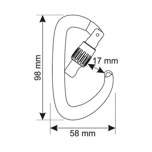 کارابین کمپ مدل Orbit Lock