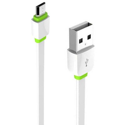 کابل تبدیل USB به microUSB الدینیو مدل LX-073 طول 0.3 متر