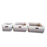 سبد وسایل کودک مدل Baby box بسته 3 عددی