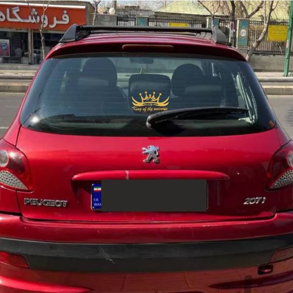 برچسب بدنه خودرو مهدیار طرح تاج کد ST101t
