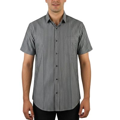 پیراهن آستین کوتاه یقه برگردان مردانه مدل MDSS-CH7023