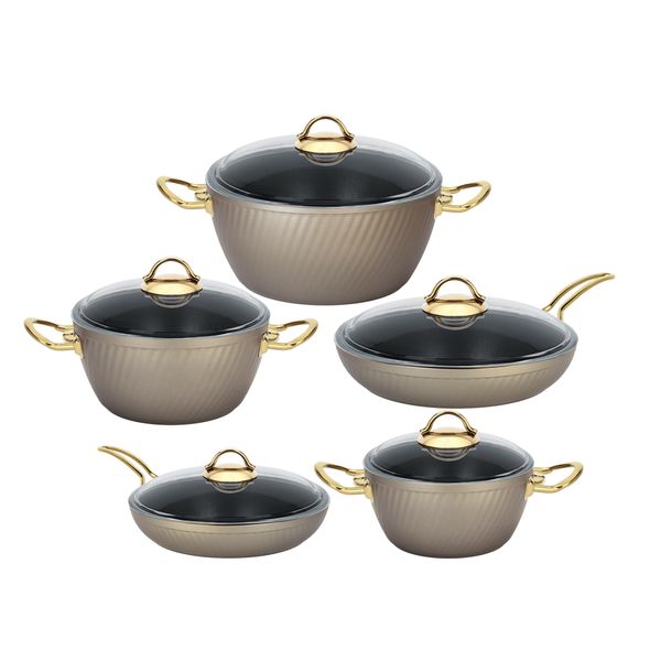 سرویس پخت و پز ام جی اس 10 پارچه مدل فورج کد 800299