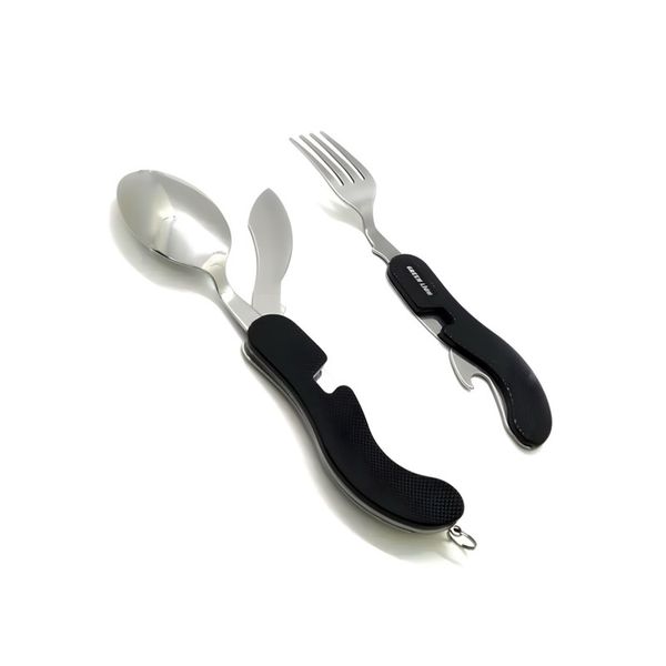 مجموعه قاشق و چنگال سفری گرین لاین مدل Cutlery Set