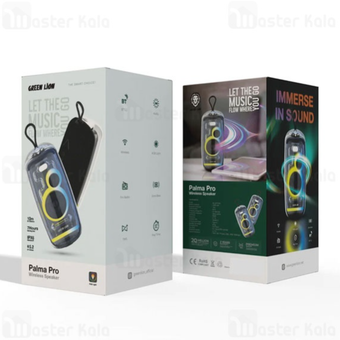 اسپیکر بی سیم PALMA PRO – مشکی – برند گرین لاین Green lion
