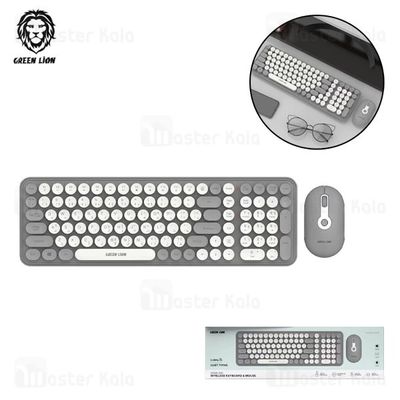 کیبورد و ماوس بی سیم گرین لاین مدل GKM-300