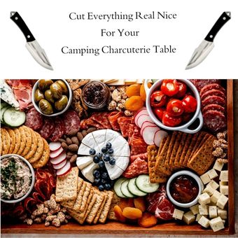 چاقوی آشپزخانه و سفر مدل قصابی کمپینگ فوق تیز مدل High Carbon