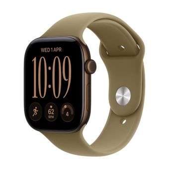 ساعت هوشمند 46 میلی‌متری اپل مدل Watch Series 12 Aluminum Case با بند سیلیکونی