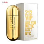 ادو پرفیوم زنانه کارولینا هررا مدل 212 VIP حجم 80 میلی لیتر