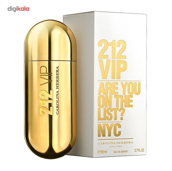 ادو پرفیوم زنانه کارولینا هررا مدل 212 VIP حجم 80 میلی لیتر