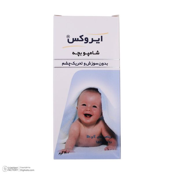 شامپو بچه ایروکس مدل Non Irritant حجم 200 میلی لیتر