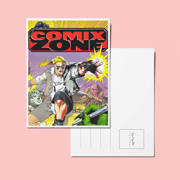 کارت پستال Comix Zone