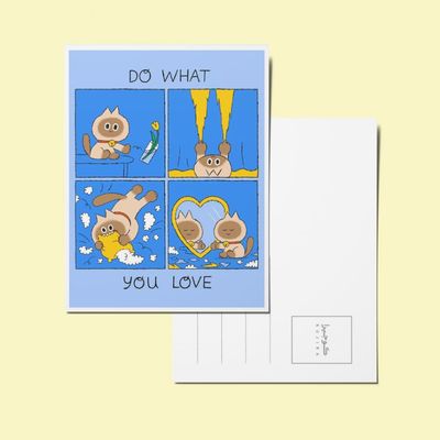 کارت پستال Do What You Love