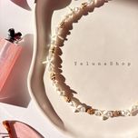 گردنبند صدفی قهوه ای☕️