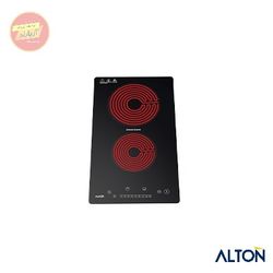 اجاق گاز برقی شیشهای مشکی 1 شعله ایرانی C-203E آلتون ALTON